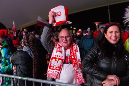 Strefa Kibica w wiślańskim amfiteatrze